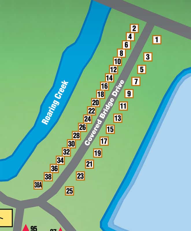 Knoebels Lake Glory Campground Map - Niki Abigale