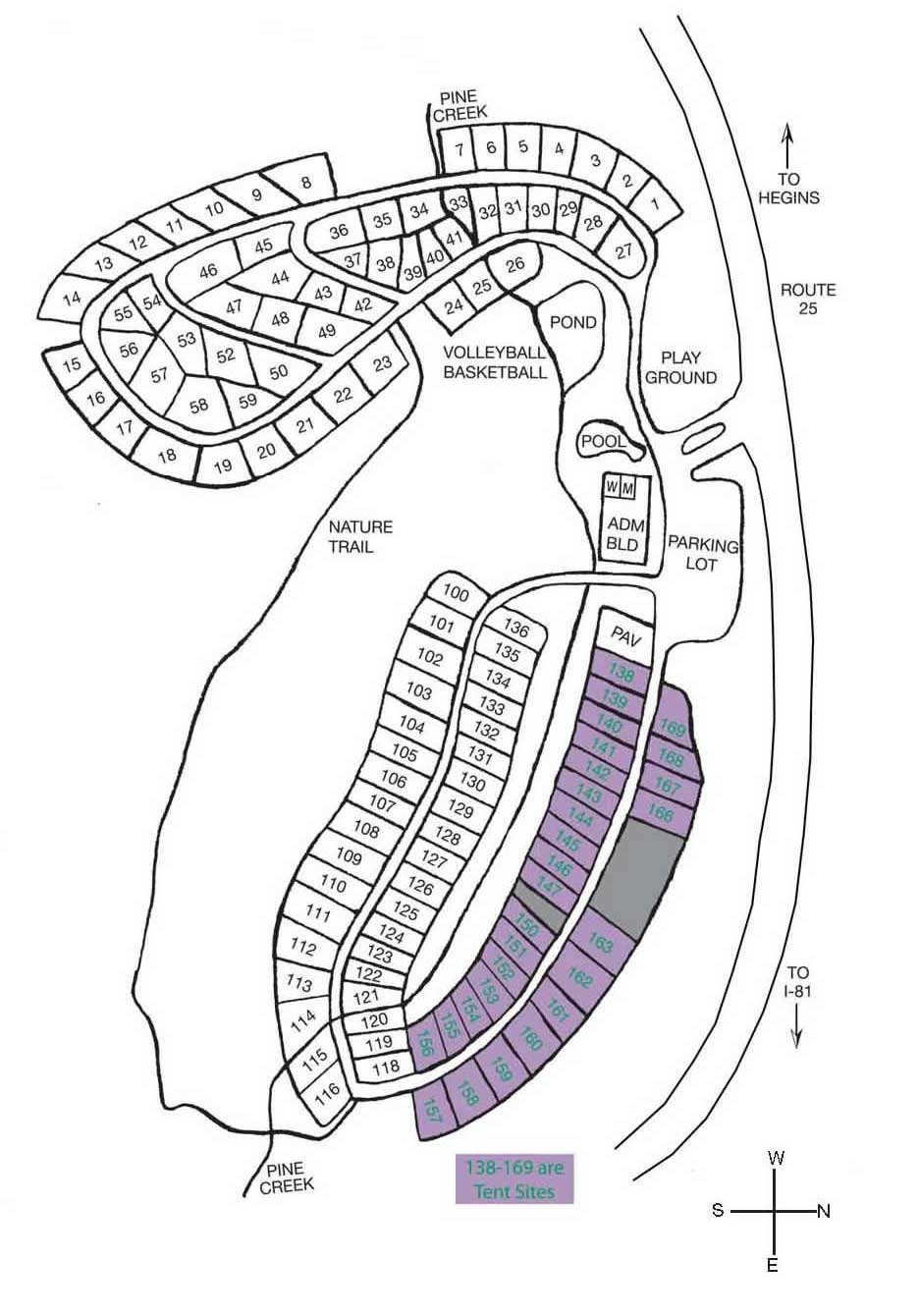 Campsite-Map